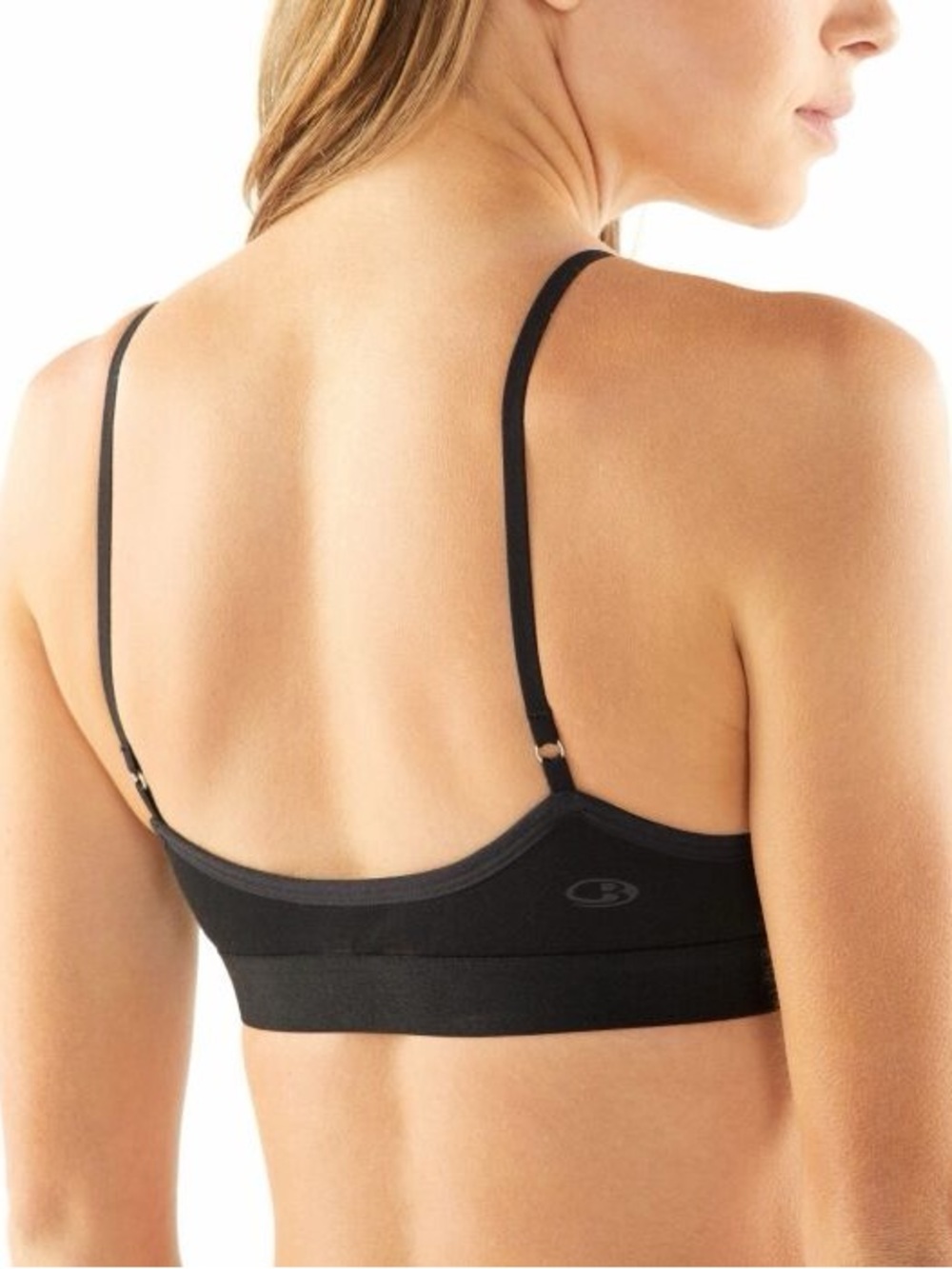 Icebreaker Black Wireless Triangle Bralette - Picture 7 of 7